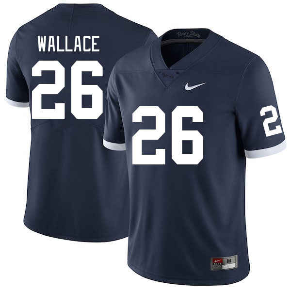 Men #26 Cam Wallace Penn State Nittany Lions College Football Jerseys Stitched Sale-Retro
